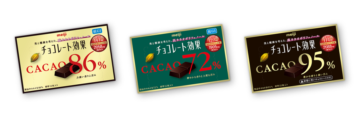 チョコレート効果のパッケージ